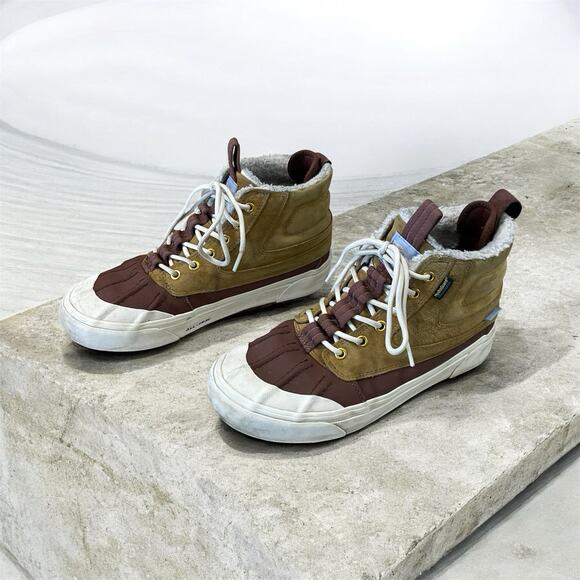 Vans Shoes - VANS Sk8-Hi Del Pato MTE-2 Utility/Duck Boots Men’s 7.5 -Women’s 9 Tan Suede